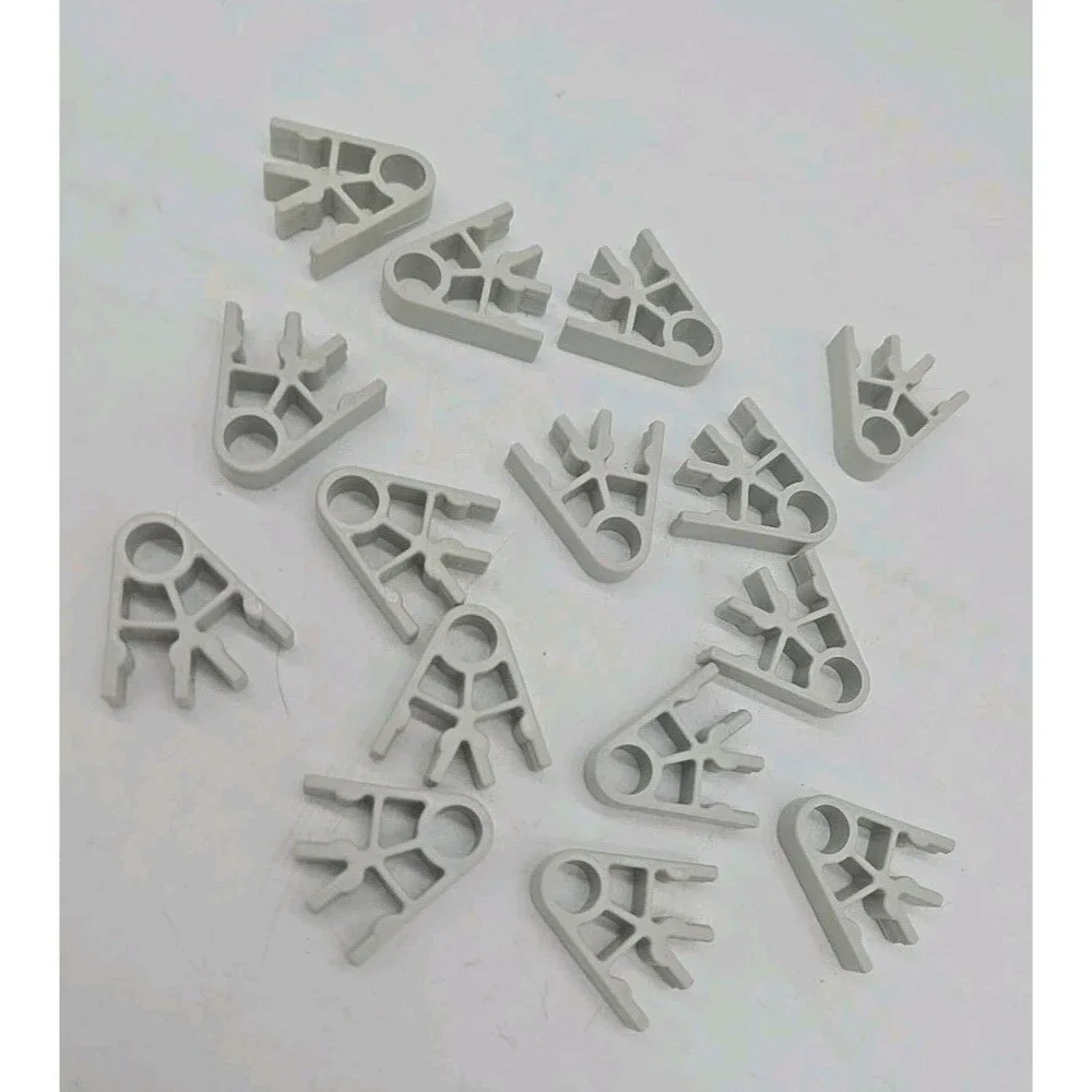Knex 2-Way Connectors Light Gray #90903 Lot 14 Replacement Parts Standard K'nex